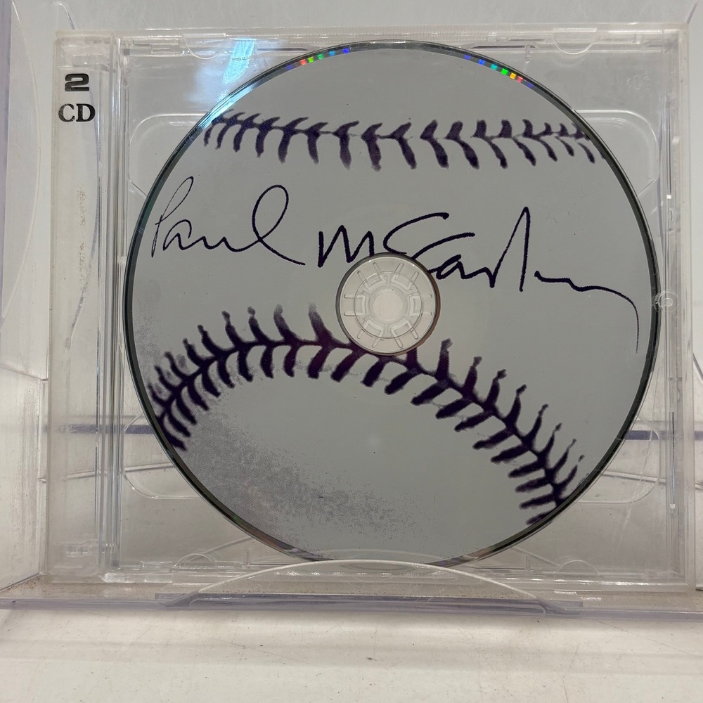 Paul McCartney 2 CD Set Baseball Disc Art Classic Rock Music CD Jewel Case